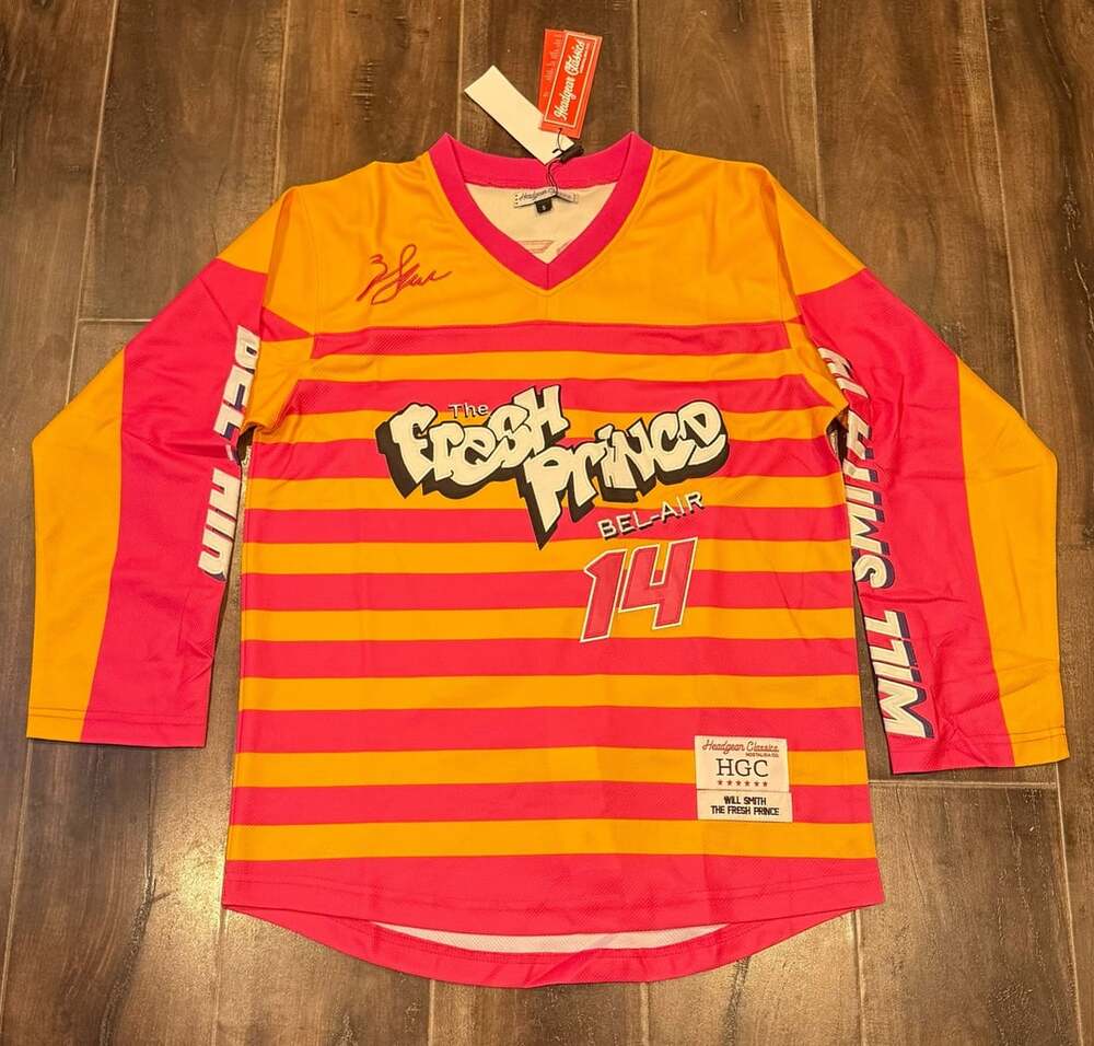 Headgear Classics Fresh Prince Of Bel-Air Will Smith #14 Hockey Jersey